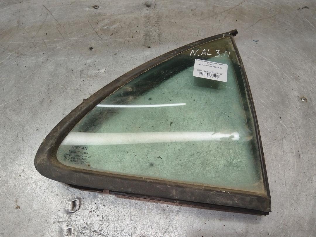 Стекло двери задней правой 1WWITI Nissan Almera