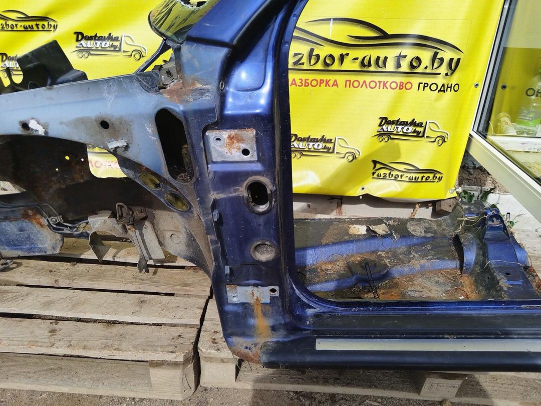 Лонжерон левый YHAZ0M Audi A4 - Фото 2