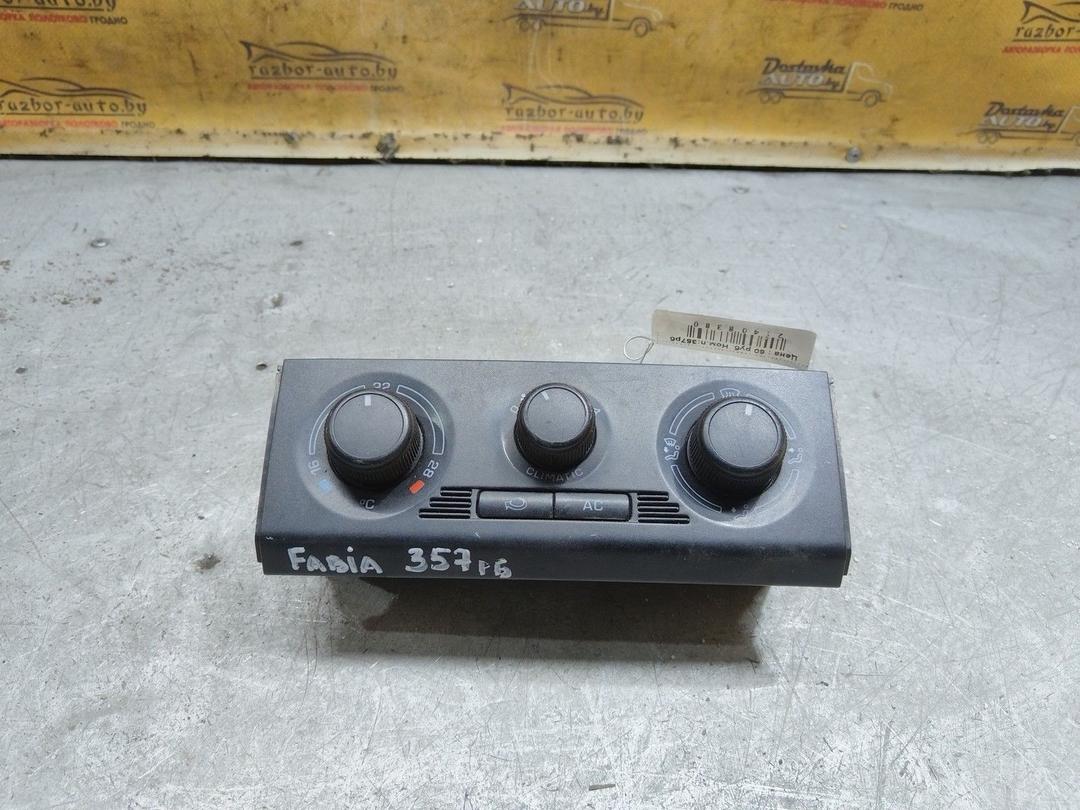 Блок управления печки/климат-контроля VL7C2U Skoda Fabia