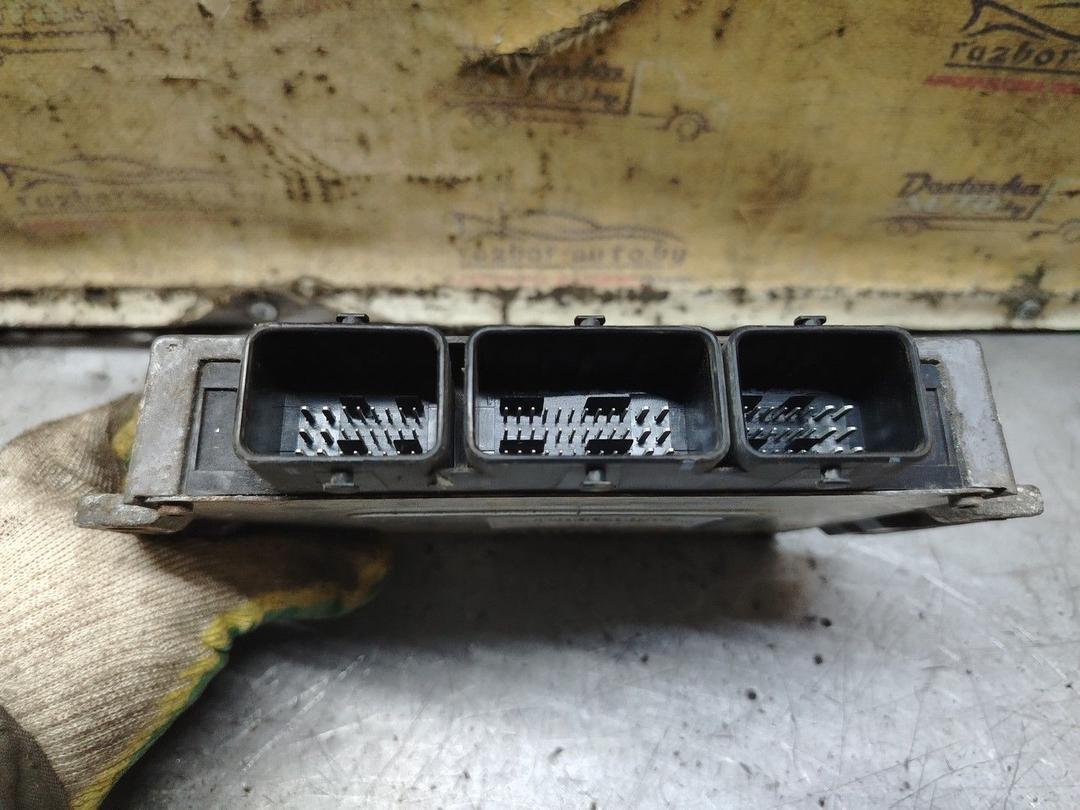 Блок управления двигателем 6QO7NP Peugeot 206 - Фото 3