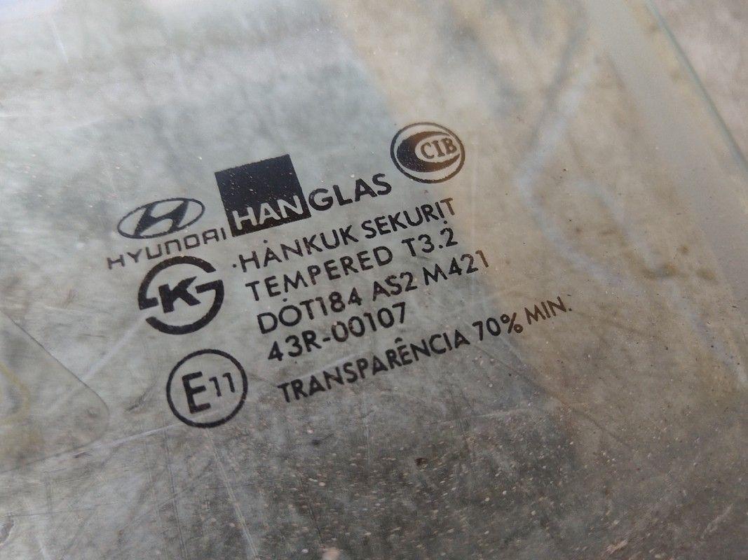 Стекло двери передней левой V5EH2M Hyundai Matrix купить с доставкой