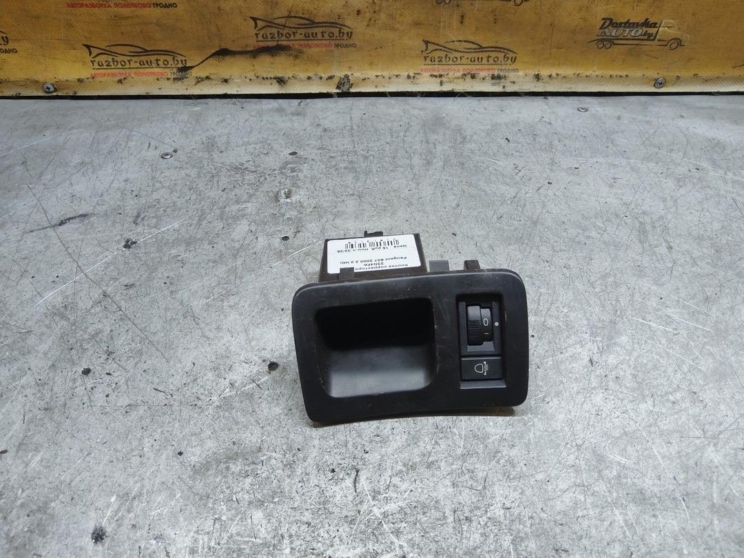 Кнопка корректора фар 23N4FA Peugeot 607 купить