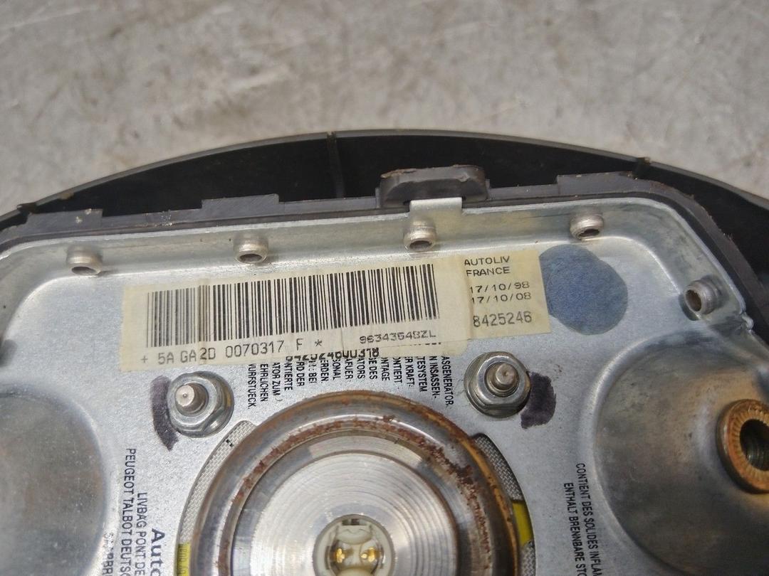 Подушка безопасности водителя 8GMMBL Peugeot 306 - Фото 3