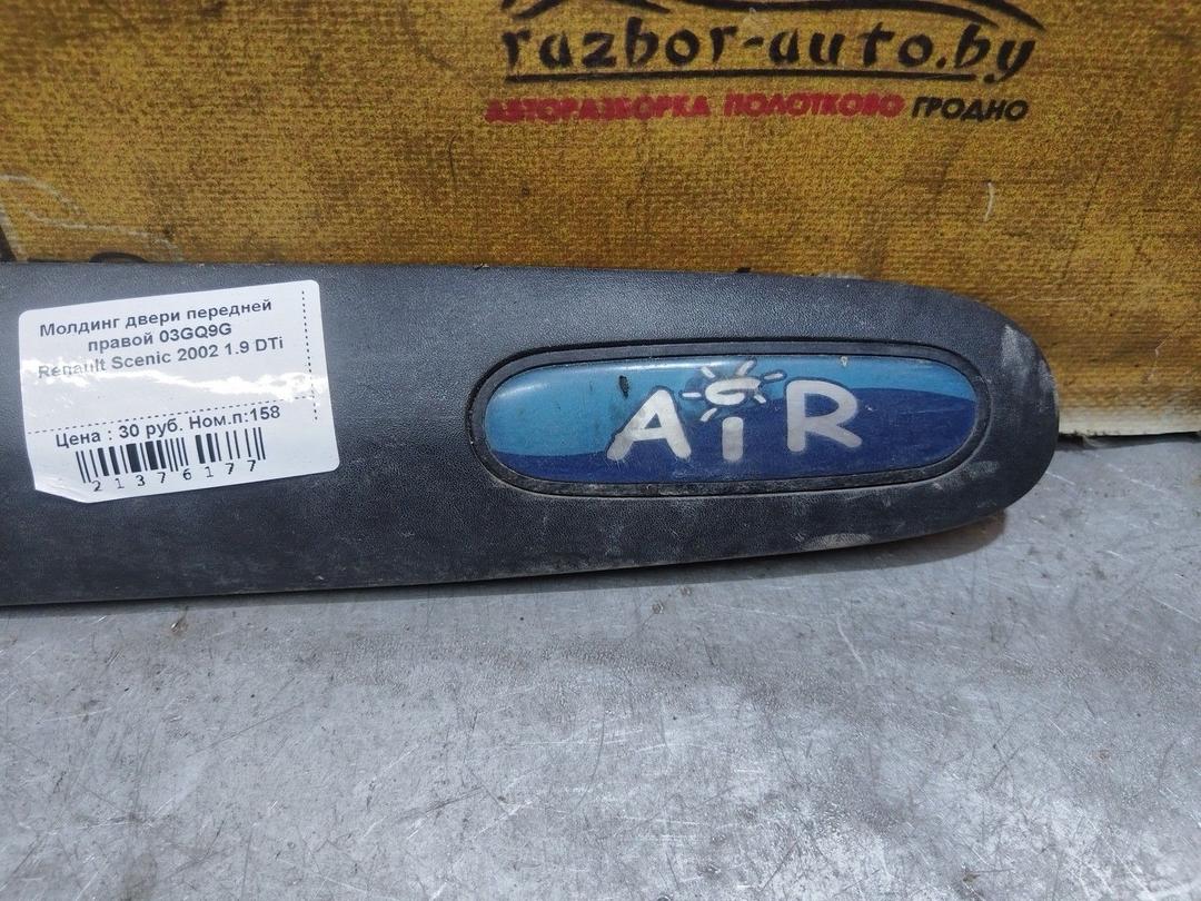 Молдинг двери передней правой 03GQ9G Renault Scenic купить
