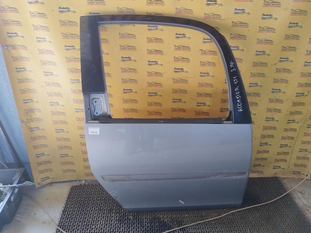 Дверь задняя правая SHI177 Skoda Roomster - Фото 5