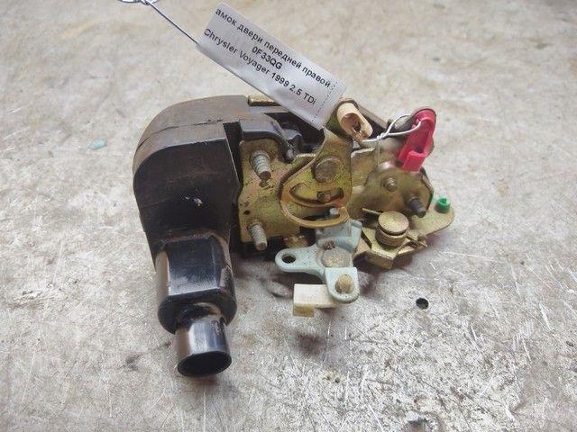 Замок двери передней правой 0F33QG Chrysler Voyager - Фото 2