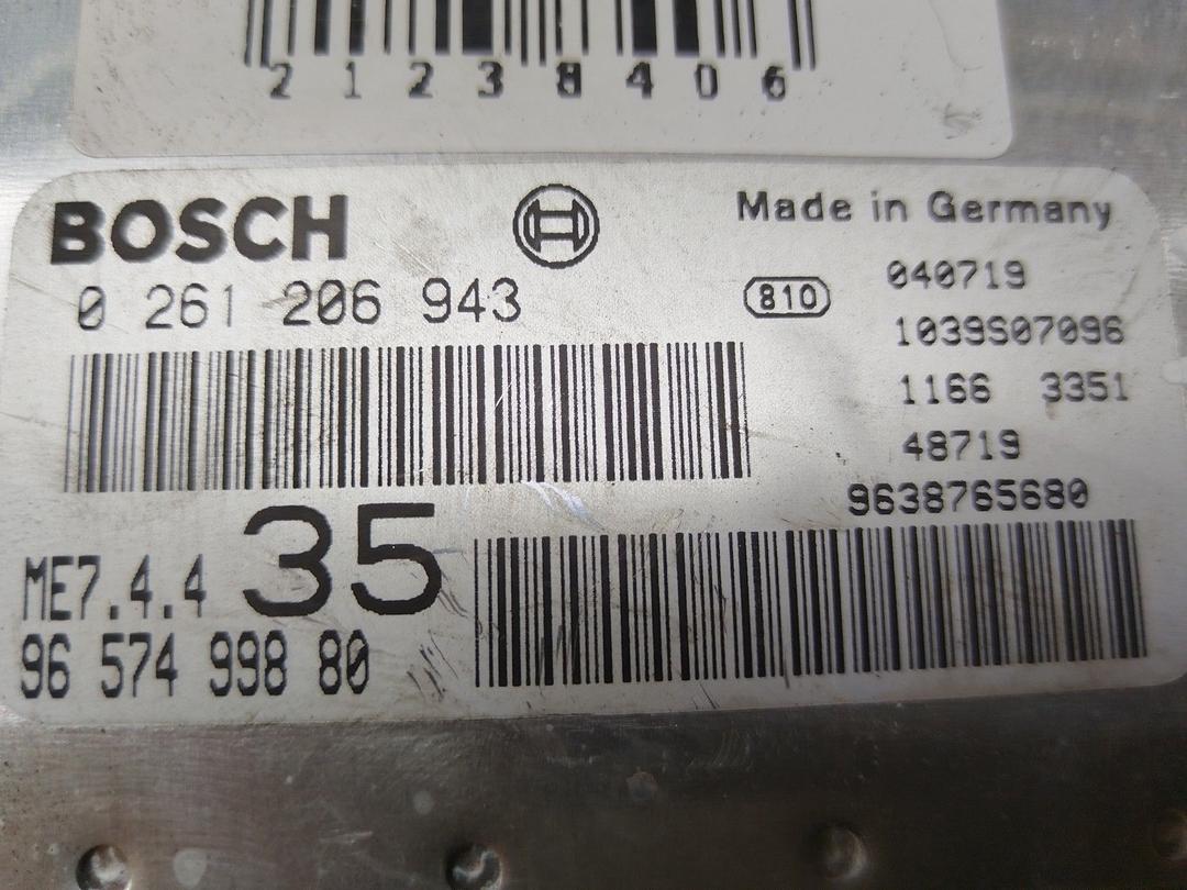 Блок управления двигателем DP9TC8 Peugeot 307 купить на авторазборке