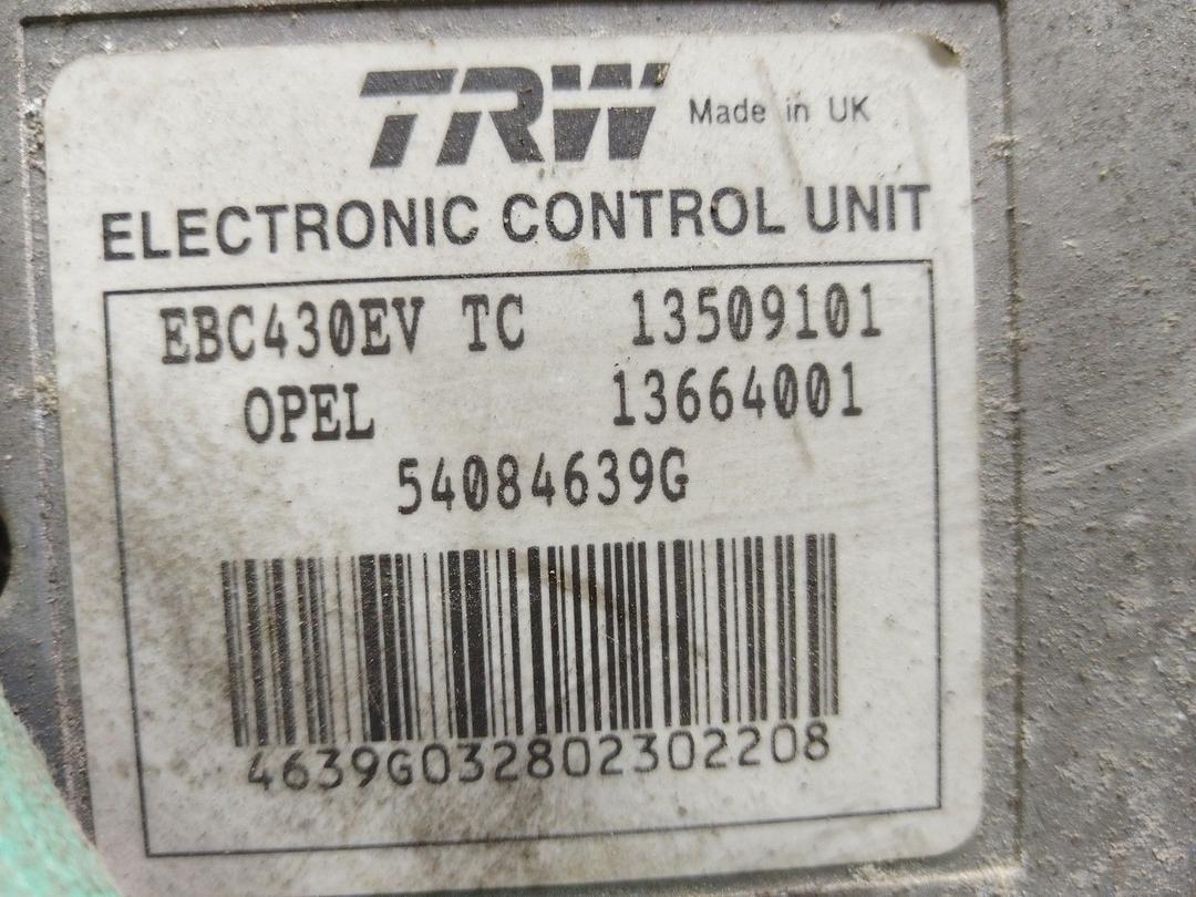 Блок ABS J0QA64 Opel Vectra купить в магазине запчастей бу