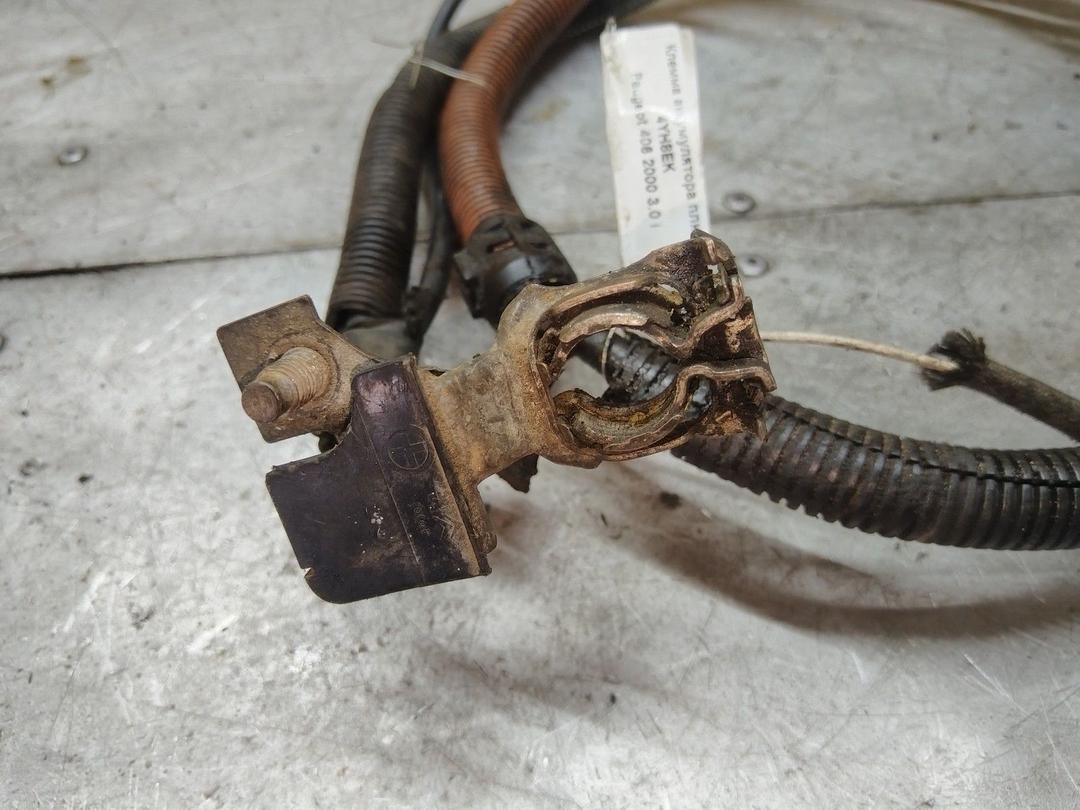 Клемма аккумулятора плюс 4YH8EK Peugeot 406 - Фото 2