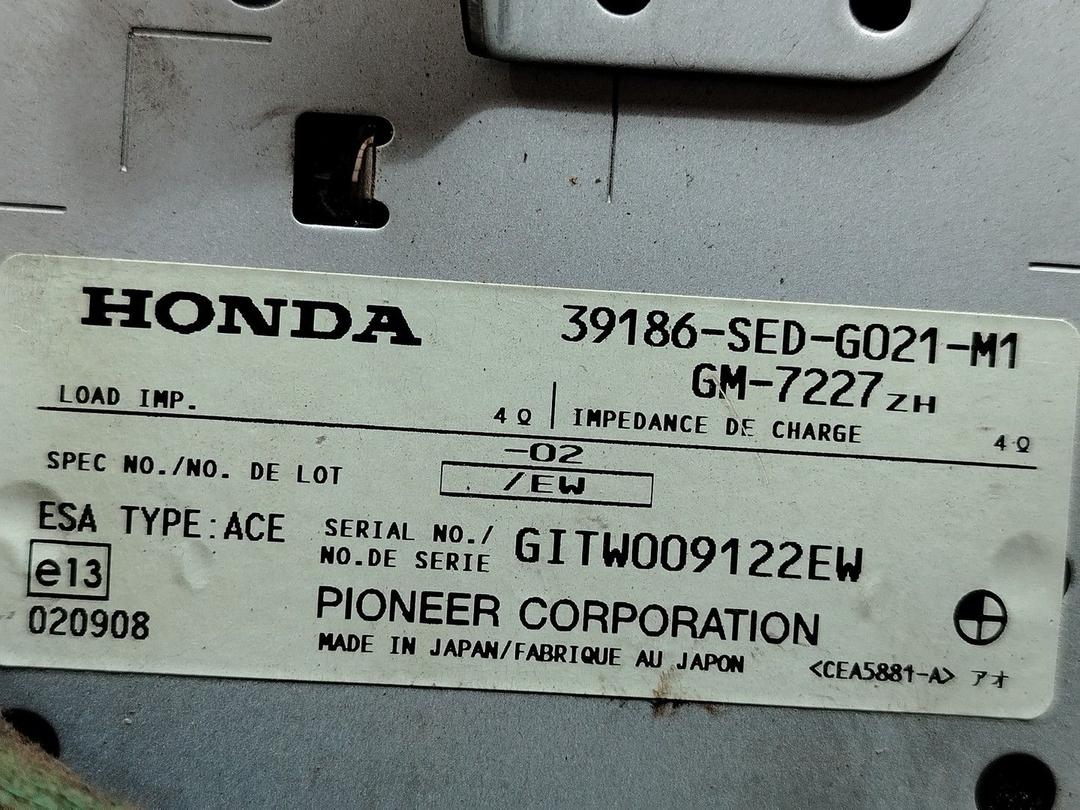Усилитель музыкальный 2G0S9I Honda Accord - Фото 4