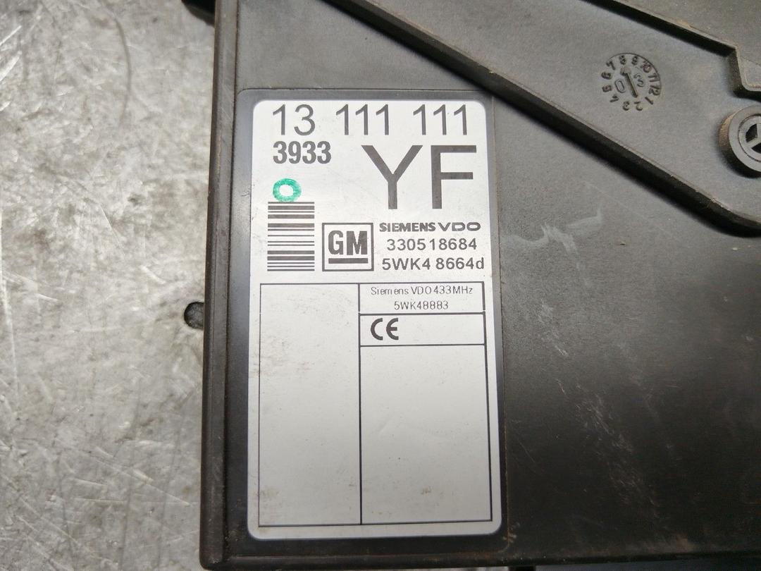 Блок комфорта Y5087Q Opel Meriva купить на авторазборке