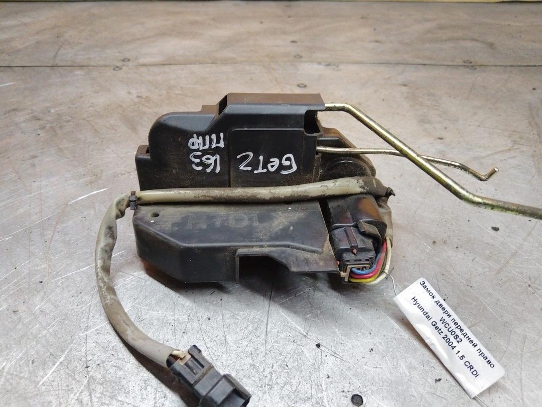 Замок двери передней правой WCU0S2 Hyundai Getz купить на авторазборке