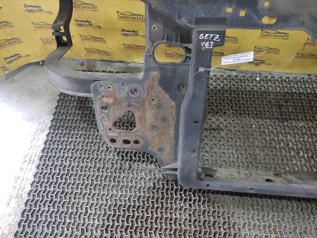 Передняя панель крепления облицовки (телевизор) 8UG49D Hyundai Getz - Фото 5