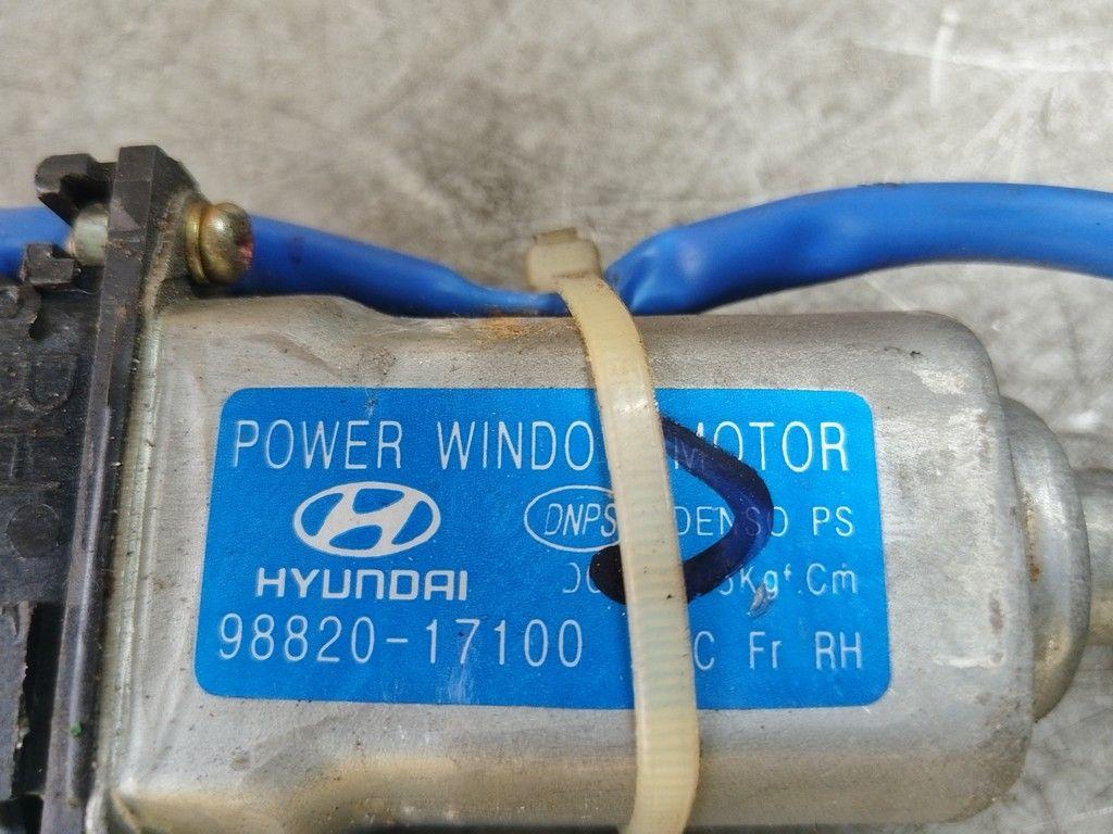 Стеклоподъемник электрический передний правый 7MVY6Q Hyundai Matrix - Фото 4
