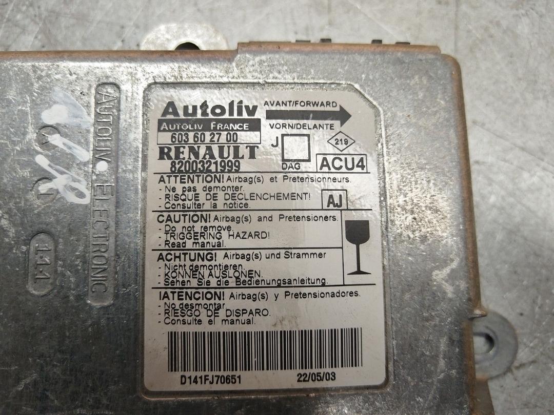 Блок AirBag XUD8GZ Renault Scenic - Фото 3