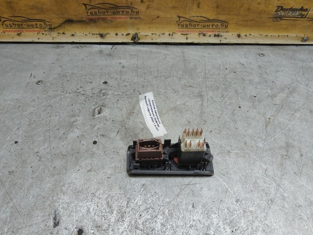 Кнопка аварийной сигнализации DDBY9K Renault Laguna - Фото 3