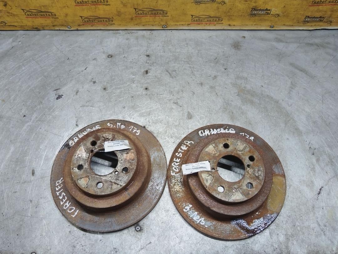 Диск тормозной задний 2NWU6W Subaru Forester - Фото 6