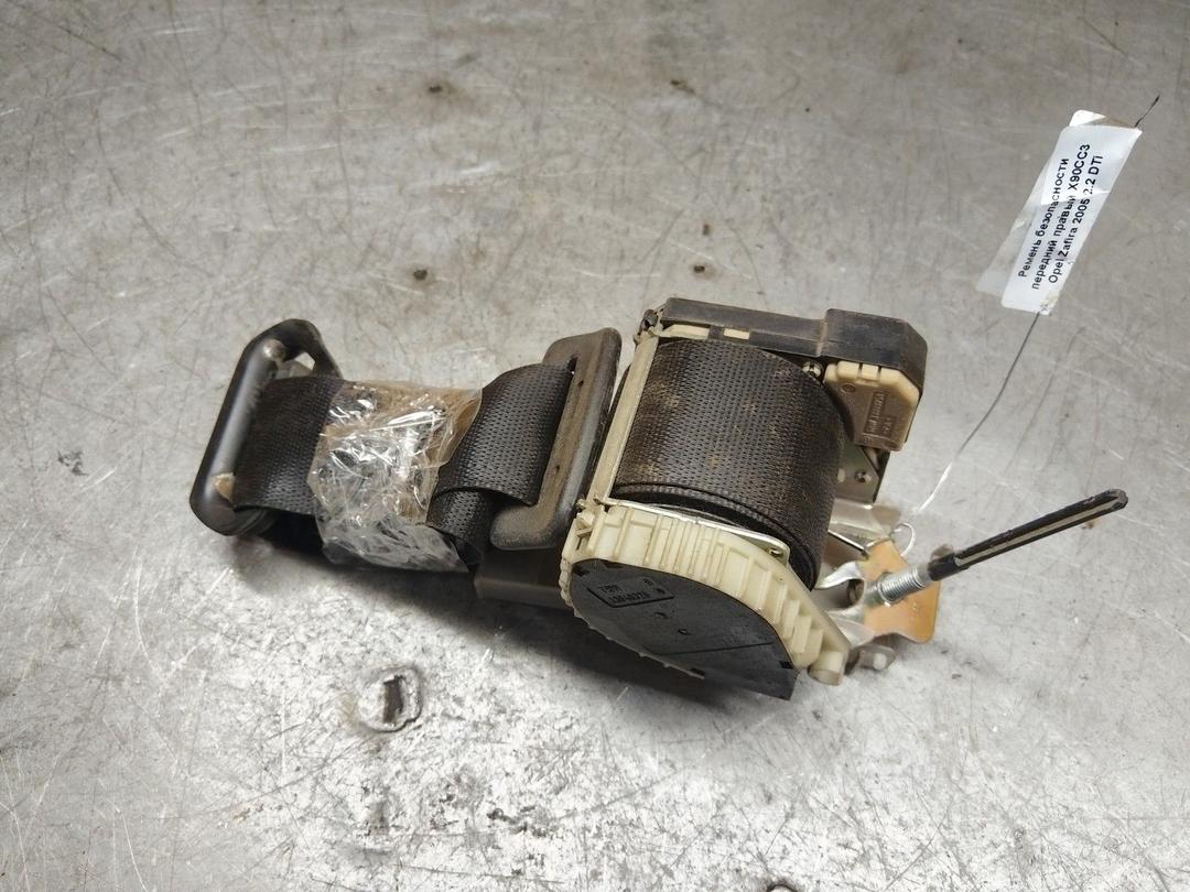 Ремень безопасности передний правый X90CC3 Opel Zafira