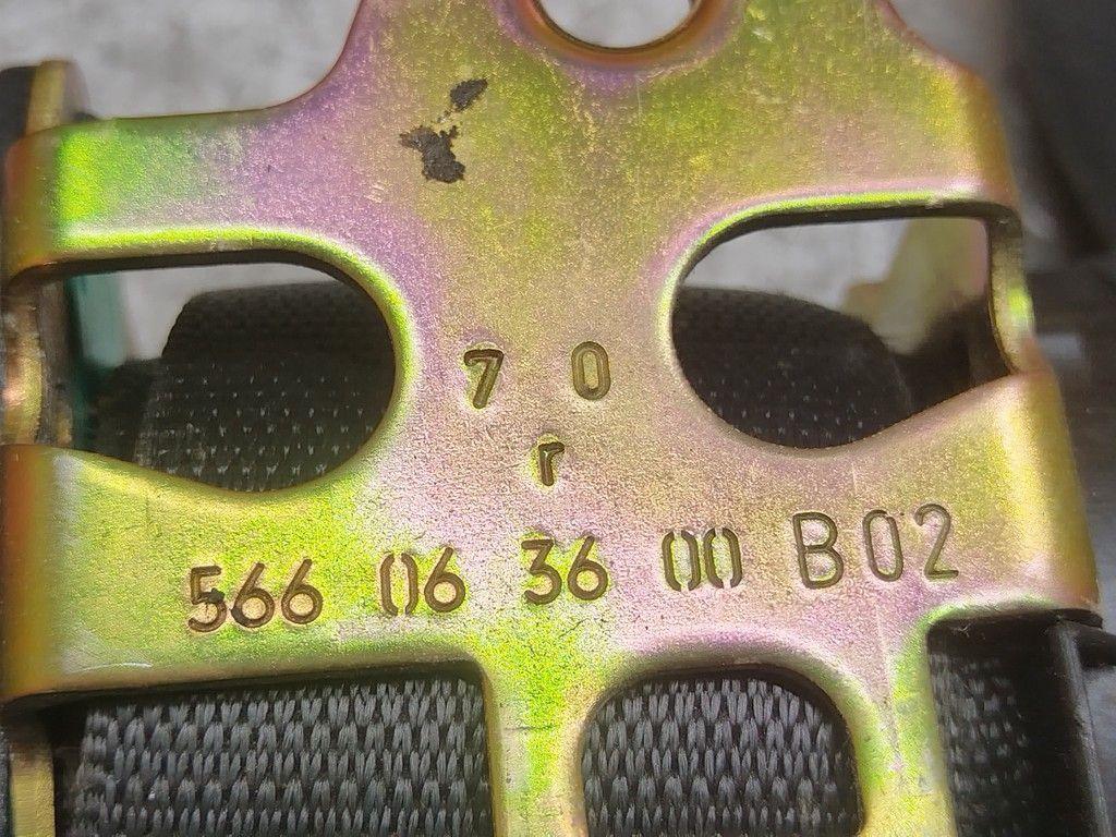 Ремень безопасности передний правый 12YAX6 Mercedes A W168 - Фото 4