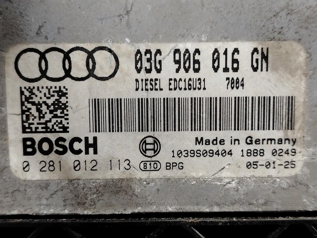 Блок управления двигателем 6OZ7BO Audi A4 - Фото 4