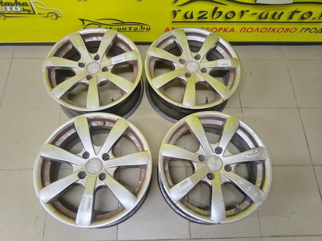 Диск литой R16, 4x108 Citroen C4 Grand Picasso 2007 V9CVP9 V9CVP9 Citroen C4 Grand Picasso