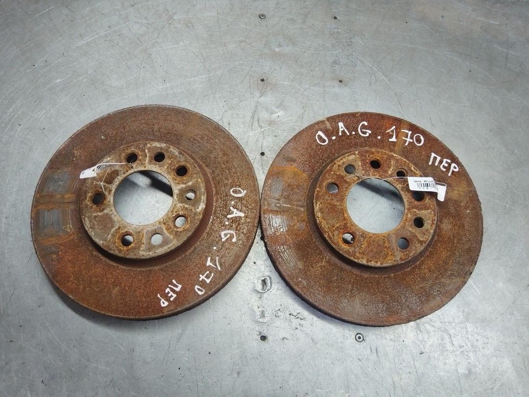 Диск тормозной передний D1EEM8 Opel Astra - Фото 1