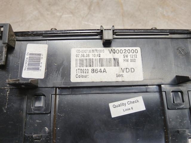 Щиток приборов (приборная панель) 150XWM Volkswagen Caddy купить с доставкой