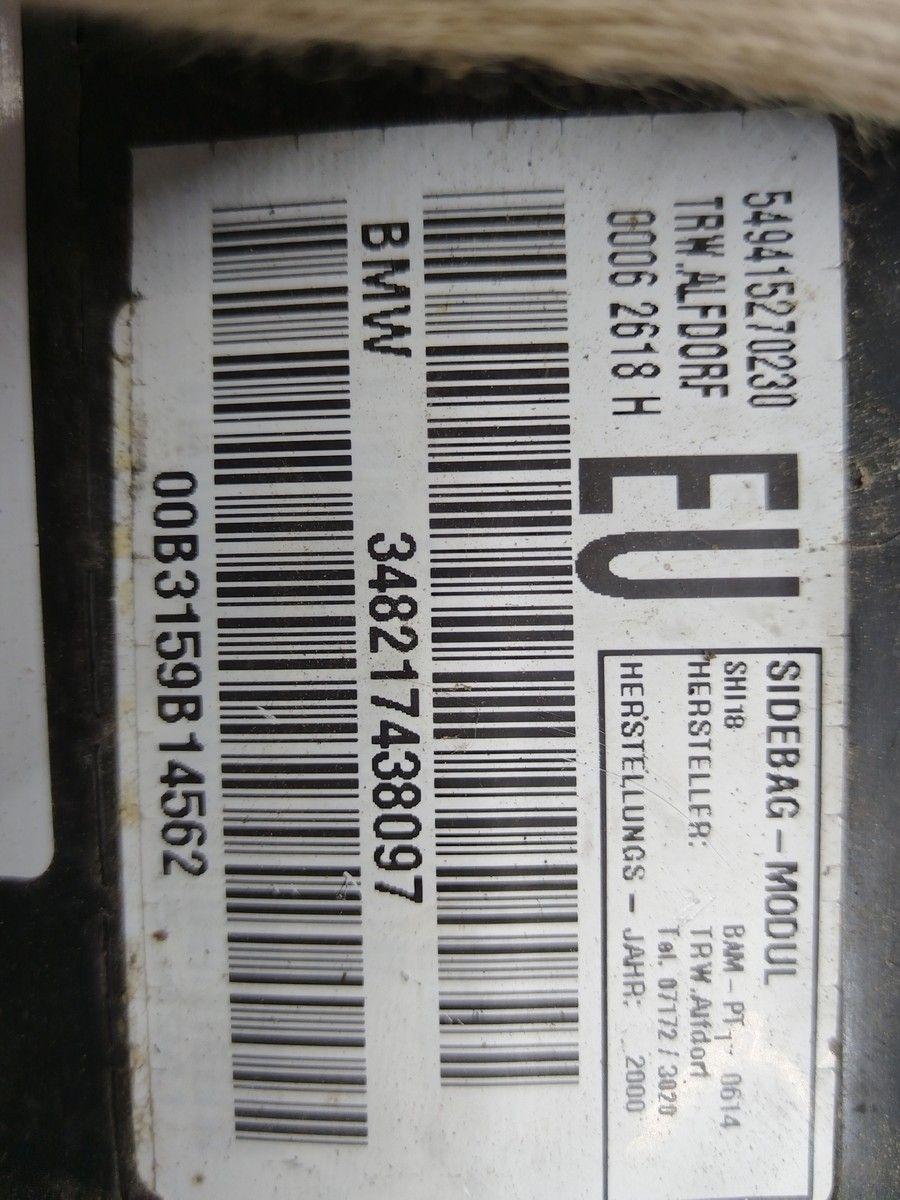 Подушка безопасности боковая (в дверь) DKIK67 BMW 3 E46 - Фото 2
