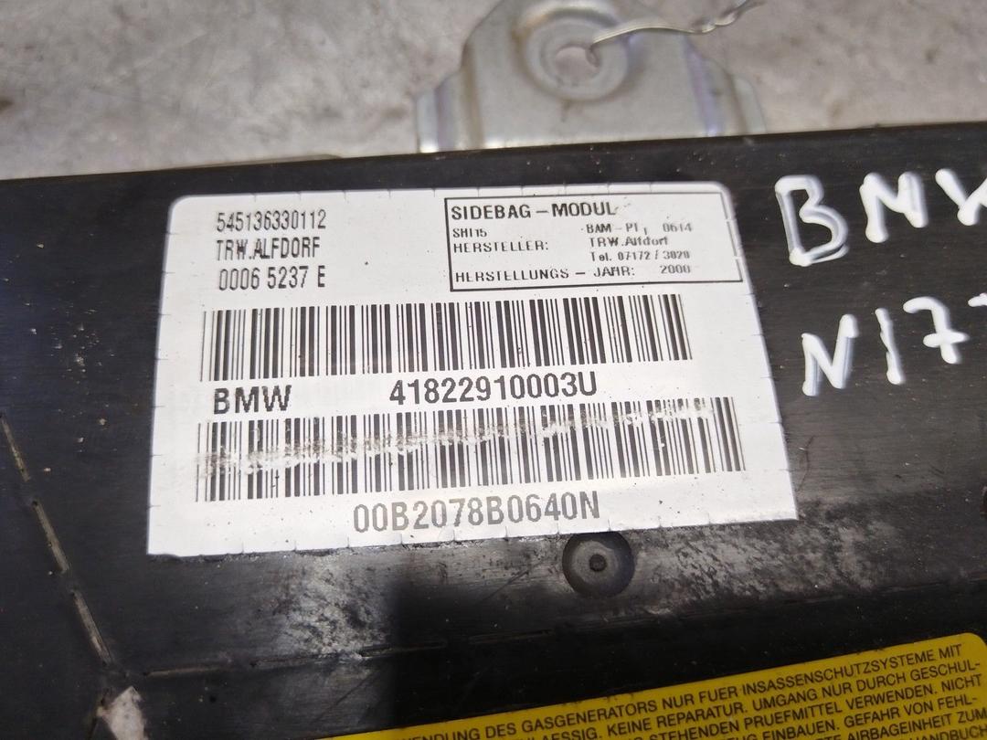 Подушка безопасности боковая (в дверь) DH1X4J BMW 5 E39 - Фото 4