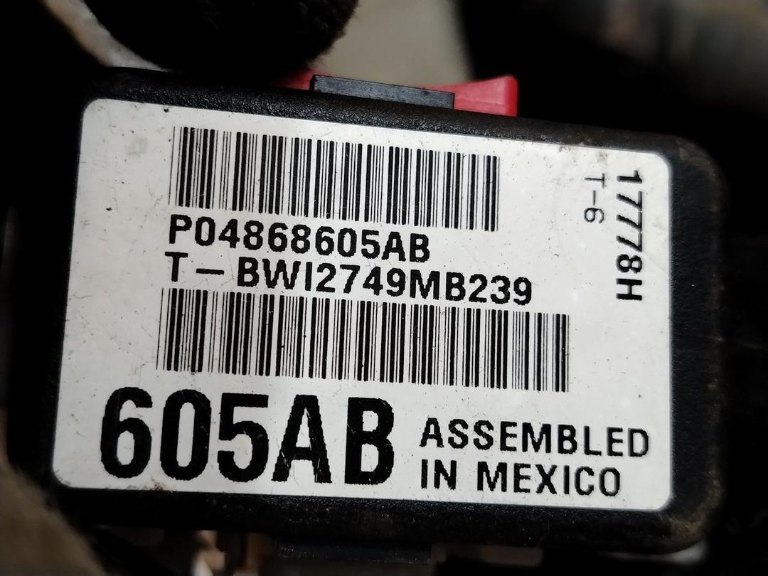 Проводка салона RKB9ZF Chrysler Voyager - Фото 11