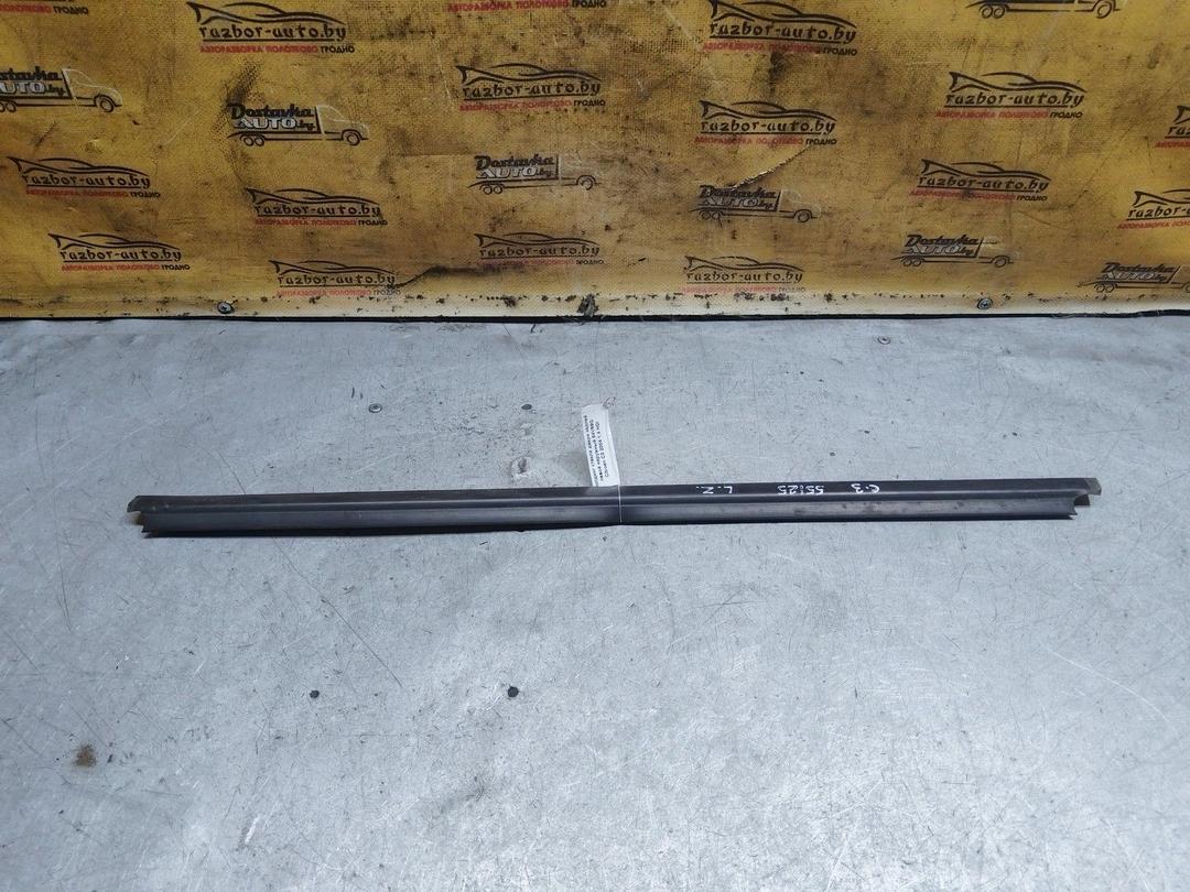 Молдинг стекла двери задней левой наружный 54V69Q Citroen C3