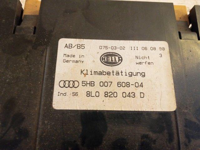 Блок управления печки/климат-контроля 9V14JU Audi A4 - Фото 3