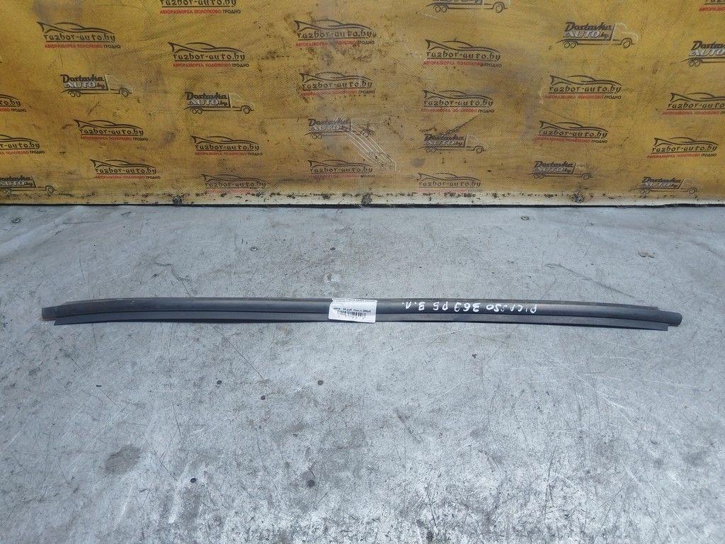 Молдинг стекла двери задней левой наружный 1VH1SG Citroen Xsara Picasso - Фото 1