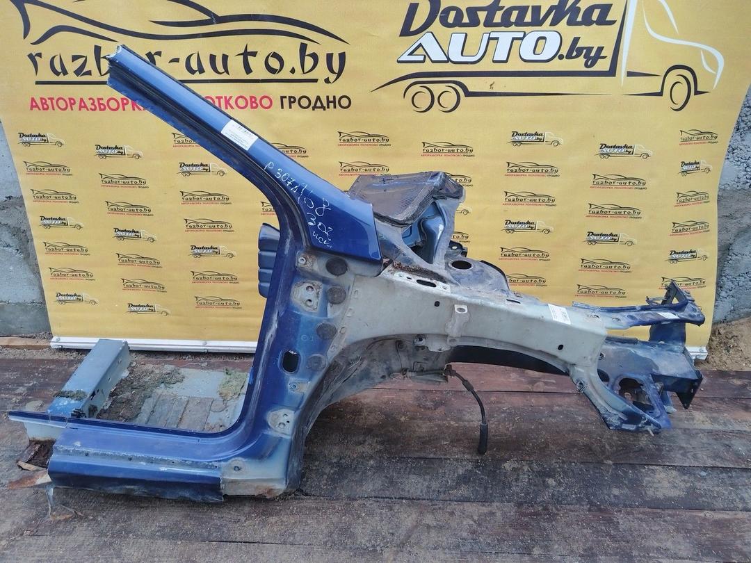 Стойка кузовная передняя правая 0QUQET Peugeot 307 - Фото 1