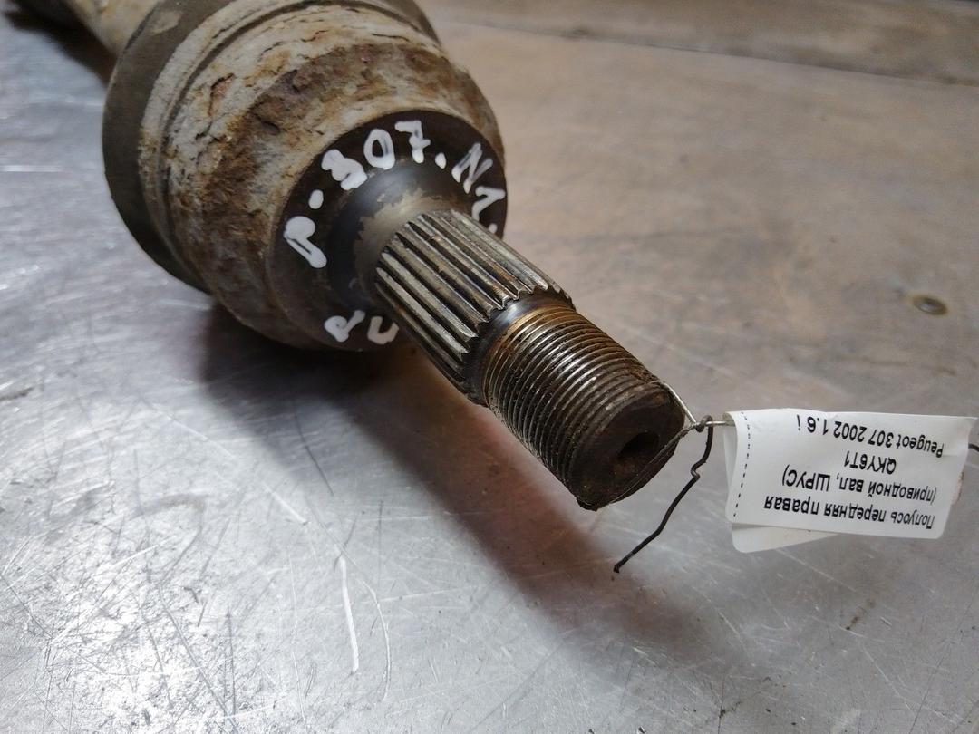 Полуось передняя правая (приводной вал, ШРУС) QKY6T1 Peugeot 307 - Фото 2