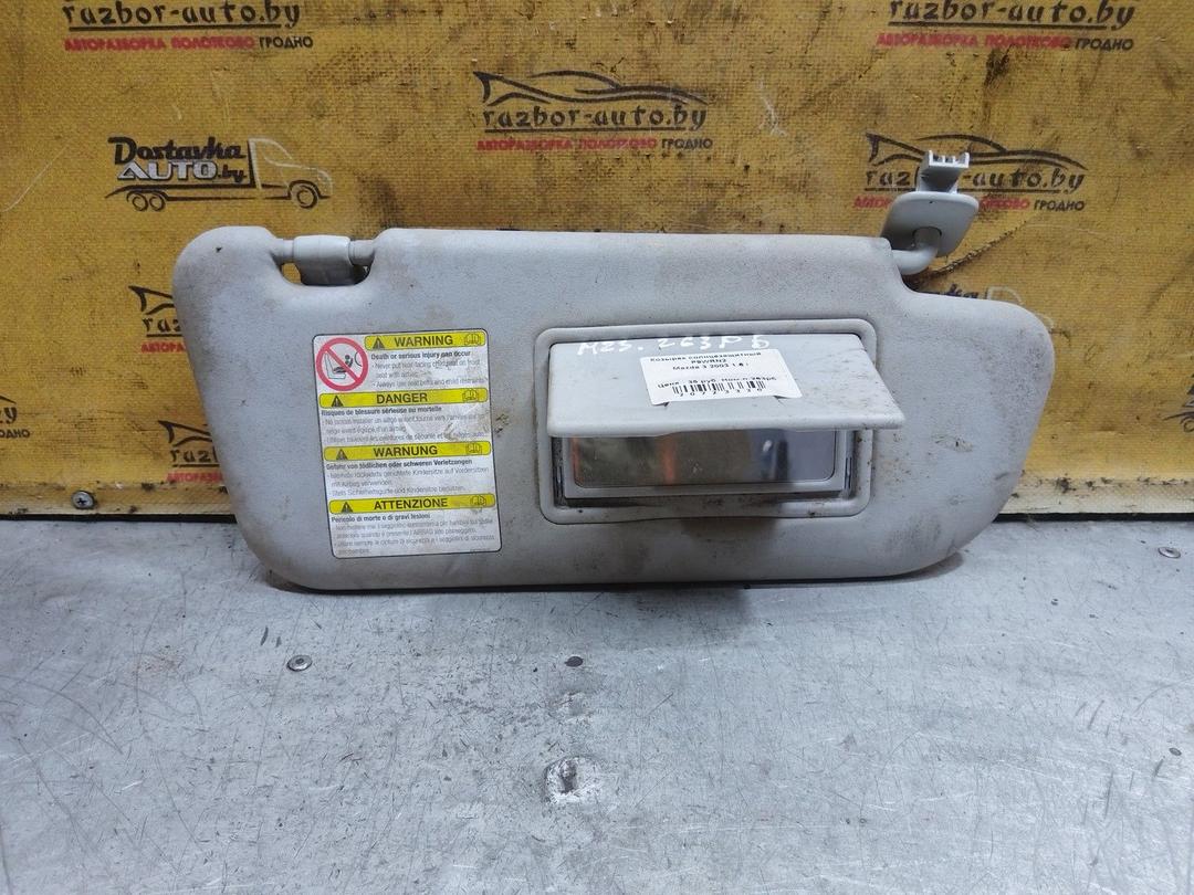 Козырек солнцезащитный P9WRN2 Mazda 3 купить на авторазборке