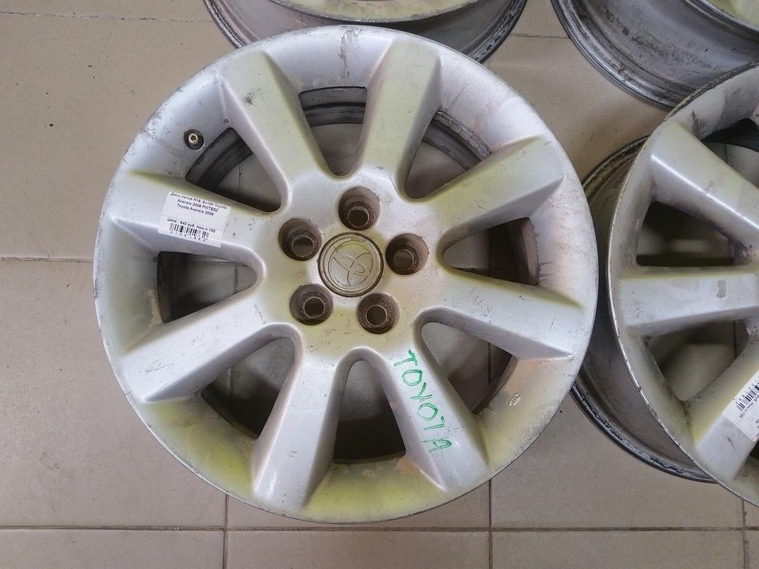 Диск литой R16, 5x100 Toyota Avensis 2006 PWTESZ PWTESZ Toyota Avensis купить в магазине запчастей бу