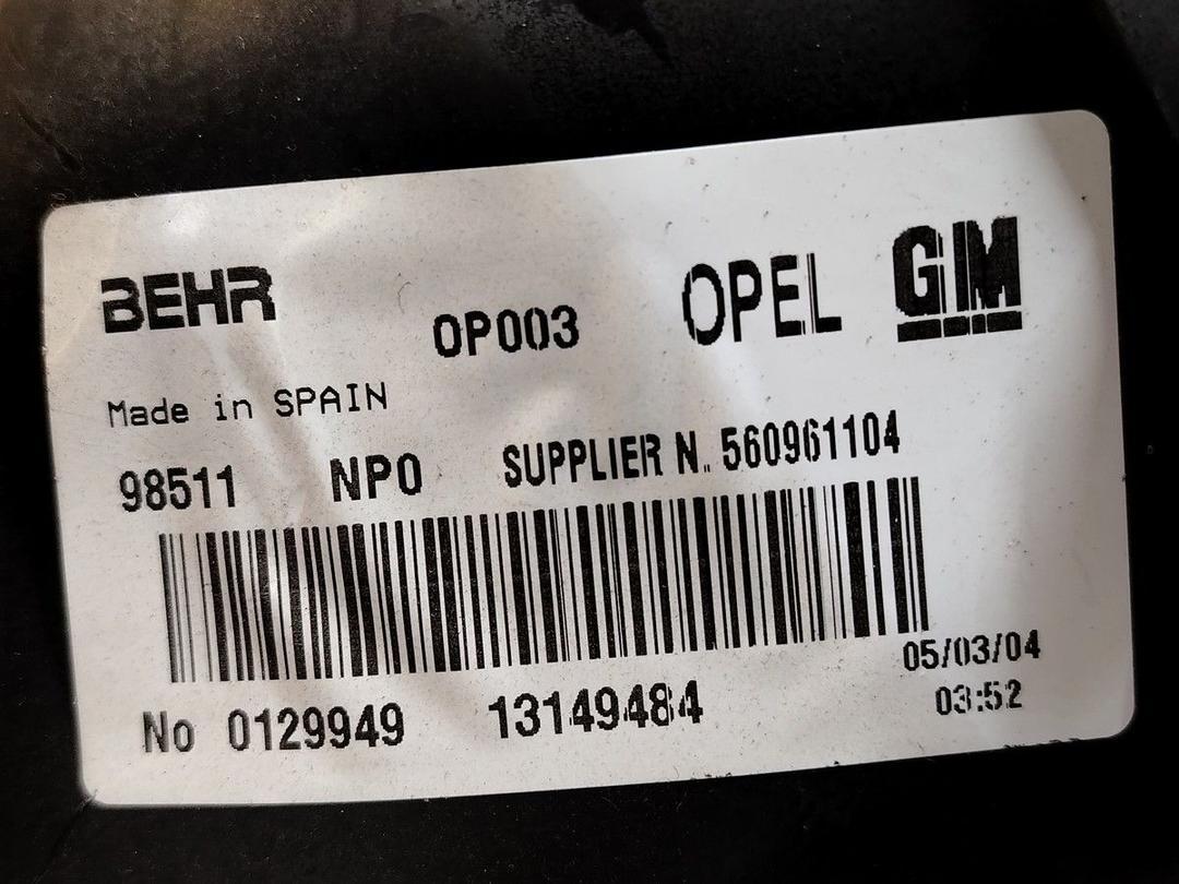 Корпус отопителя (печки) KP5RK4 Opel Meriva - Фото 6