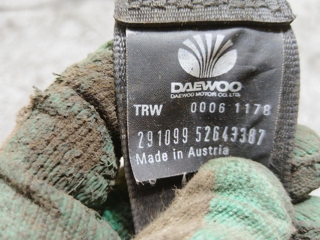 Ремень безопасности передний правый MFKHHW Daewoo Leganza купить с доставкой