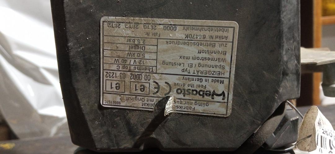 Автономный отопитель NHG33K BMW 5 E39 купить