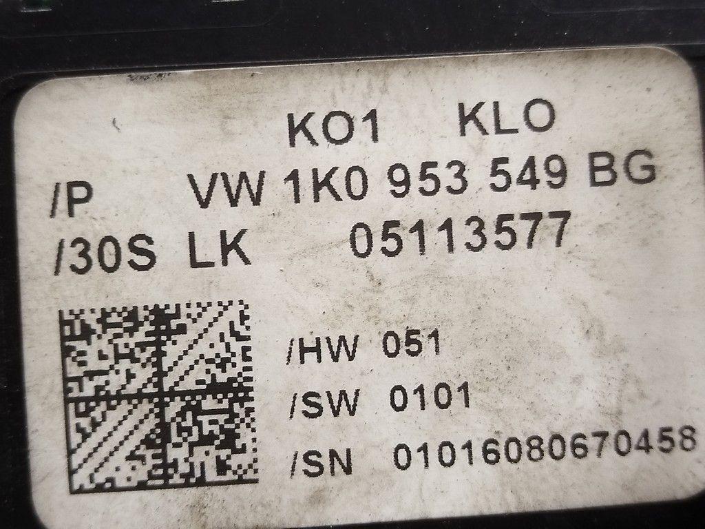 Блок управления подрулевыми переключателями VBZB0G Volkswagen Jetta - Фото 4