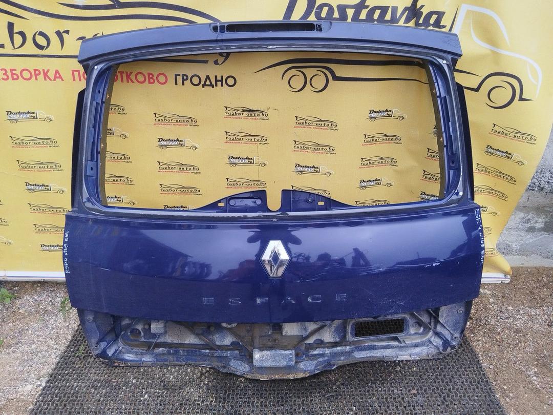 Крышка багажника (дверь 3-5) Q4LWUU Renault Espace