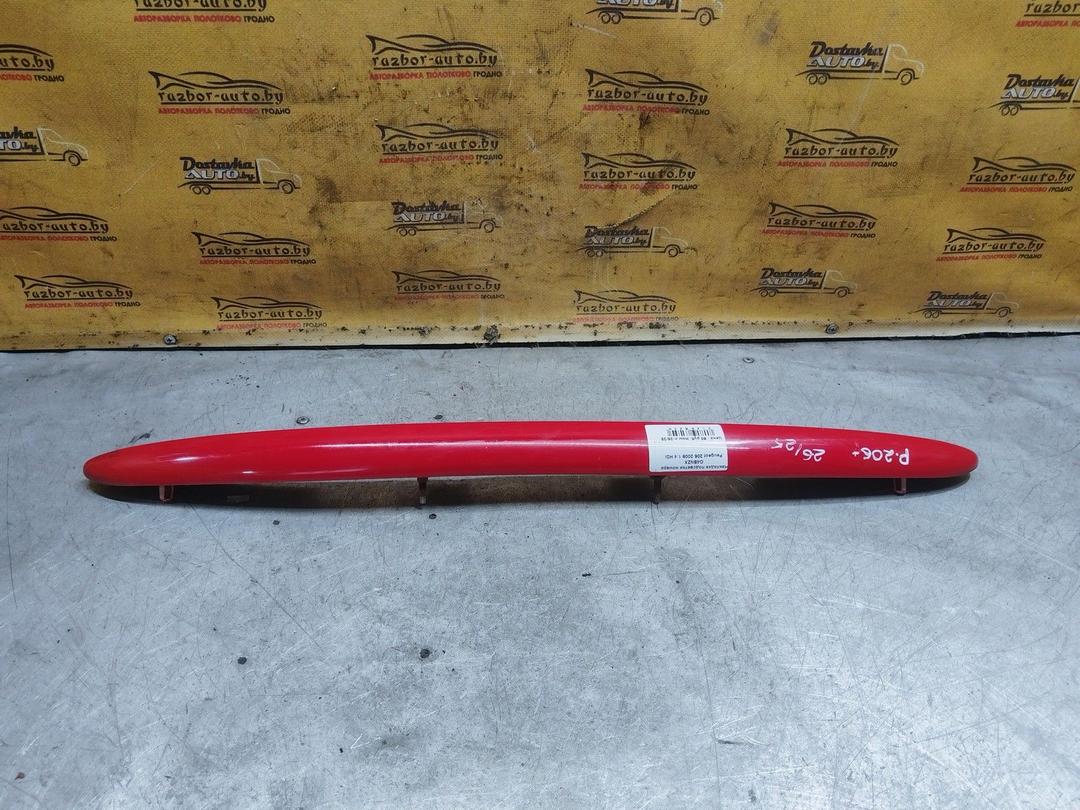 Накладка подсветки номера O4BNZX Peugeot 206