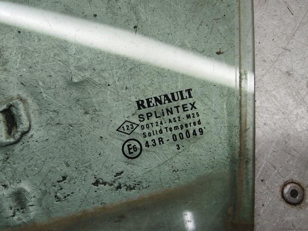 Стекло двери передней левой AY8RMQ Renault Scenic купить