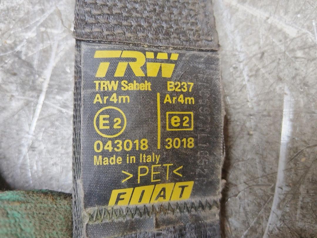 Ремень безопасности задний левый LVR21Z Fiat Punto - Фото 3