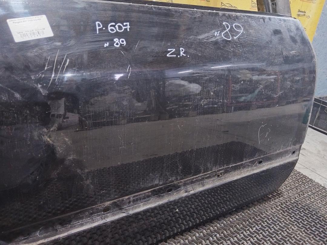 Дверь задняя правая 9T510U Peugeot 607 купить с доставкой