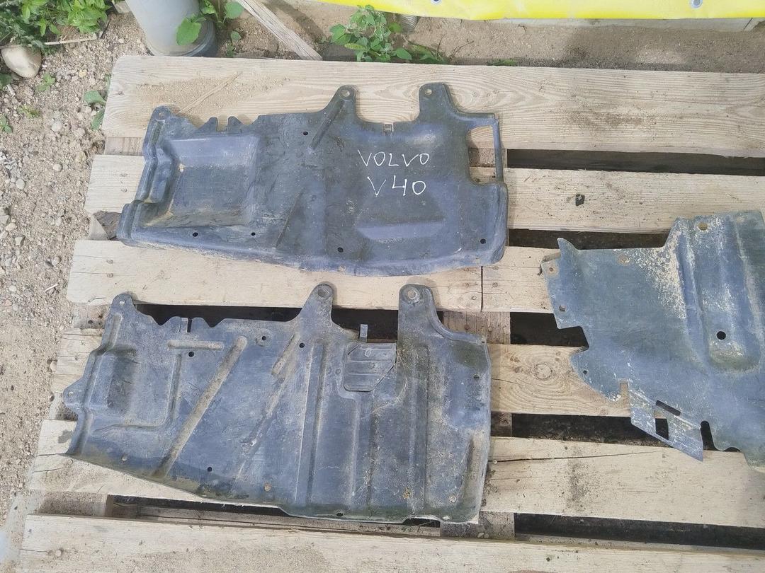 Защита бампера переднего N15K8A Volvo V40 - Фото 2