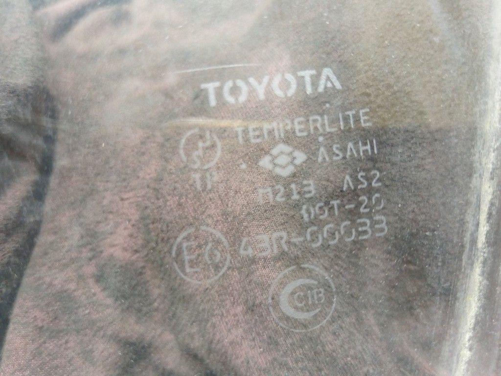 Стекло двери передней левой QEB4Y3 Toyota Corolla - Фото 3