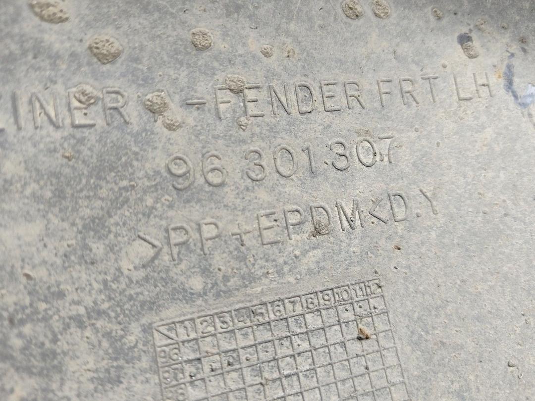 Защита арок передняя левая (подкрылок) PT0O8H Daewoo Nubira купить с доставкой