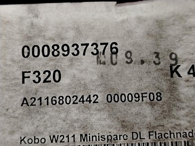 Ковер багажника BN0QBA Mercedes E W211 - Фото 4